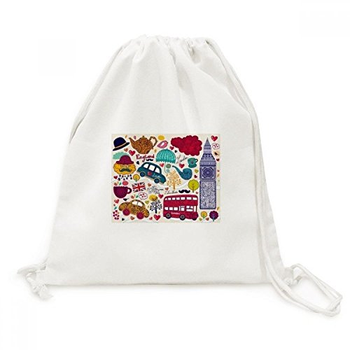 Sac à cordon Big Ben en toile pour vos excursions urbaines et sessions sport