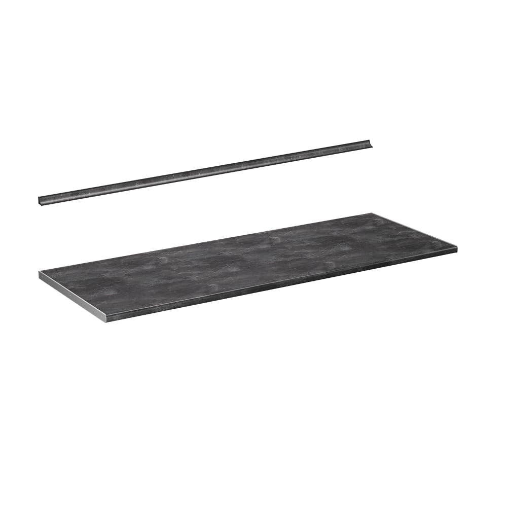Vicco Top cucina R-Line, Antracite, 160 cm, adatto per il montaggio su mobili base e piani di lavoro