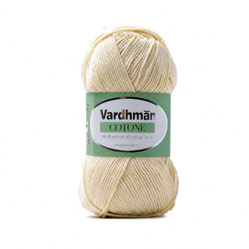 Image of Vardhman Cotone - 6 Ply Cotton Acrylic Fine Weight Yarn | Pack-1