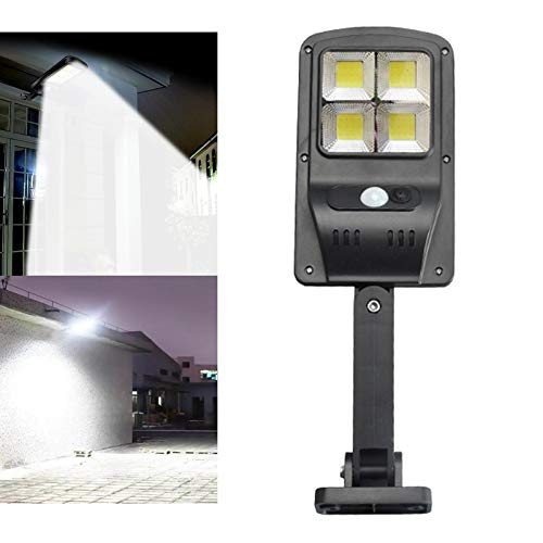 NC Lâmpada de Rua LED com Energia Solar Lâmpada de Alto Brilho para Exterior IP65 à Prova D'água -