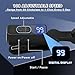 FUCINMTO Rechargeable Auto Clicker for Smart Phone, Adjustable Speed Clickers for iPhone iPad Apps Tiktok, Instant Click Simulation Finger Continuous Click for Game, Live Broadcasts Likes, Lightning Deal, Social Media Tasks