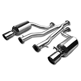 DNA MOTORING CBE-GS30098 Stainless Steel Cat Back Exhaust System [Compatible with 98-05 GS300 / 98-00 GS400 / 01-05 GS430 2JZ-GE I6/ 1UZ-FE V8/ 3UZ-FE V8 Engines ONLY]
