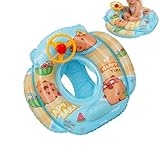 Aufblasbare Schwimmbecken für Babys, aufblasbar, Schwimmtiere für Kinder, Cartoon, für...
