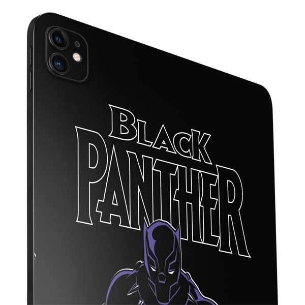 Skinit Decal Tablet Skin Compatible with iPad Pro 11in (2021) - Officially Licensed Marvel Black Panther Night Time Watch Design