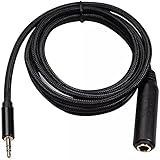 1/4 6.35mm〜1 / 83.5mmオーディオケーブルピアノオス-メスヘッドフォンジャックステレオアダプターコードアンプ用ギターキーボード実用的で実用的