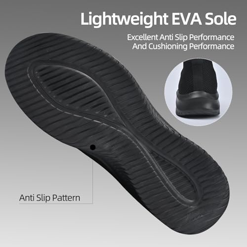 Mans Slip on Loafers Hands Free Casual Shoes Kint Walking Shoes4