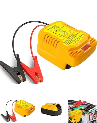 Adaptador de batería portátil DeWalt de 20V para emergencias de coche
