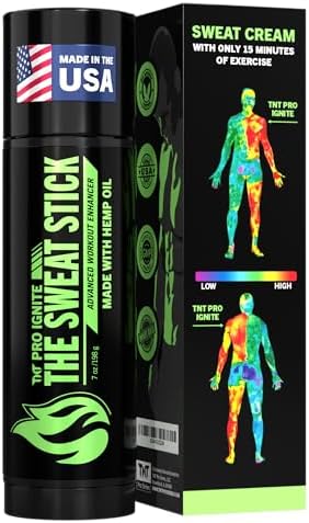 TNT Pro Ignite Sweat Cream Stick, Pre-Workout Cream is Helpful as a Hot Cream, Sweat Gel