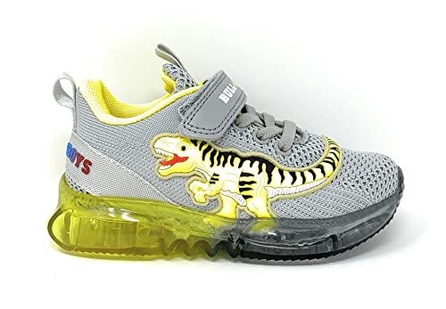 Bull Boys Scarpa Strappi + Elastico Bambino Grigio...