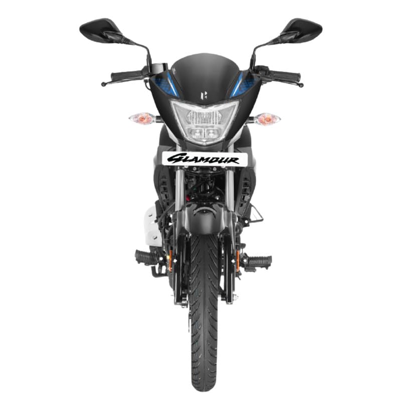 Image of Hero MotoCorp GLAMOUR 125 FI Disc Brake OBD2B TECHNO BLUE MET BLK Booking for Ex-Showroom Price