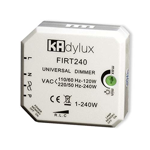 Regulador Lámparas LED por pulsación FIRT240 (Dimmer)