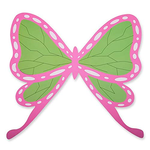 Demon Slayer Kimetsu no Yaiba Hairpin Barrettes Kochou Shinobu Insect Butterfly Hair Clip Kimetsu no Yaiba Kanawo Butterfly hairpin (pink)