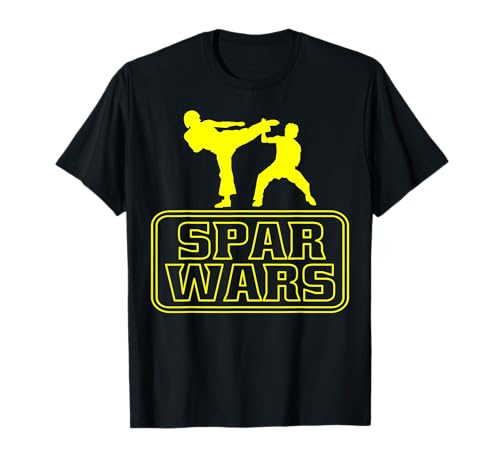 Spar Wars Martial Arts Cool Taekwondo Funny Shirt T-Shirt
