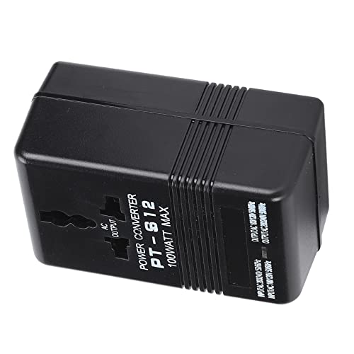 Xixian 100W Convertisseur de Tension AC 100-120v à 220-240V Step Up Transformateur Adaptateur d'alimentation adapté pour Sèche-Cheveux, Chauffe-Tasses à café, Caméras, Très approprié – vue 7