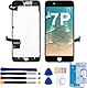 Dinow für iPhone 7 Plus Display Ersatz (Schwarz) 5.5 Zoll Touch Screen iPhone 7 Plus Display Digitizer Frame Assembly mit 3D Touch + Tool Kit + Display Schutzfolien，Modell：A1661, A1784, A1785