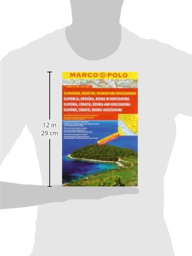 Slovenia/Croatia/Bosnia Marco Polo Road Atlas: 1