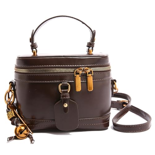 Vanity bag chic pour femme avec finitions soignées et détails pendentif