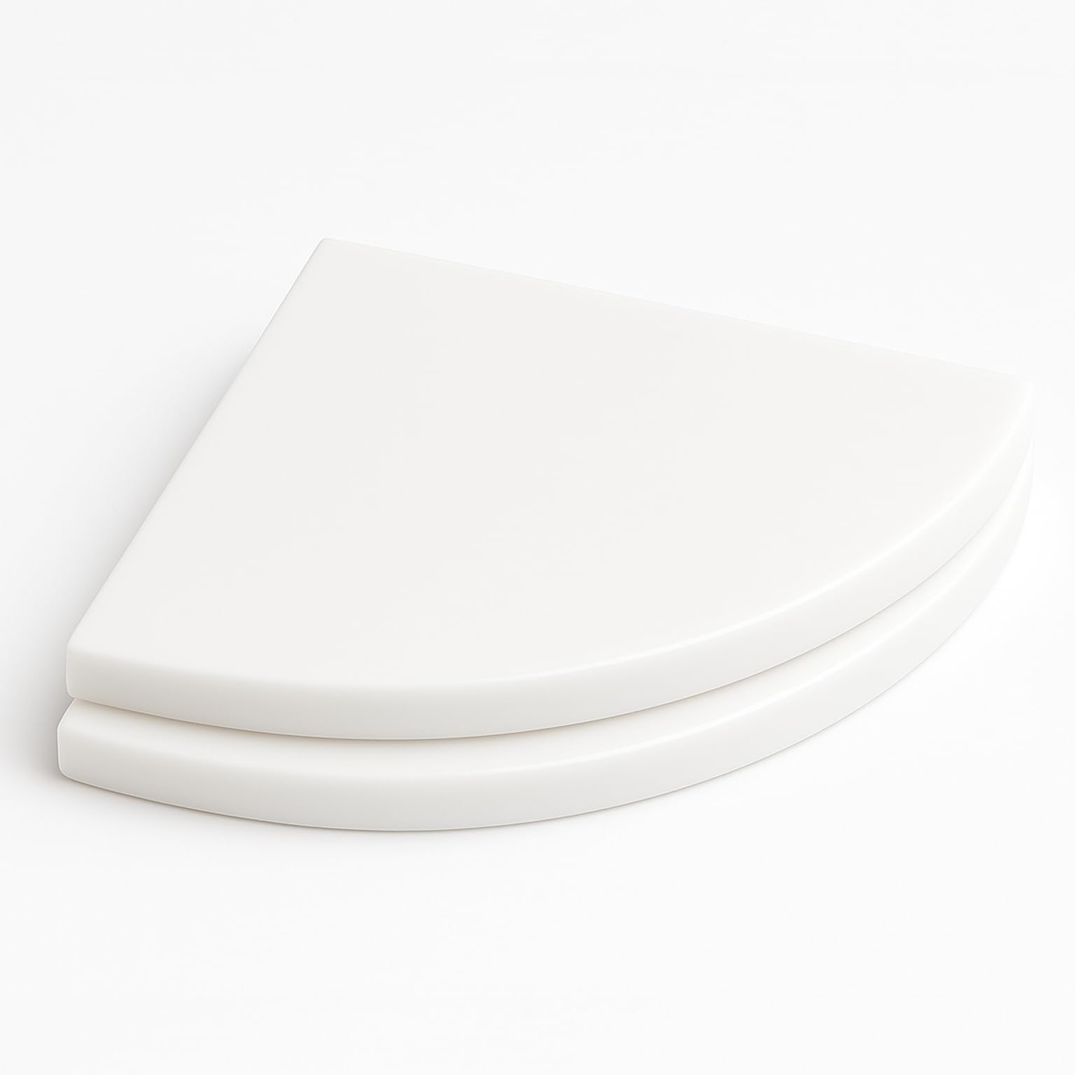 Threshold Shop 9 Inch Super White Engineered Marble Corner Shower Shelf Bathroom Caddy Wall Mounted Shower Shelf Classic