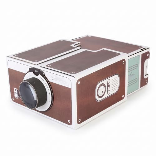 Proyector portátil de cine en casa 2.0 para ver vídeos del móvil en acampadas y salones