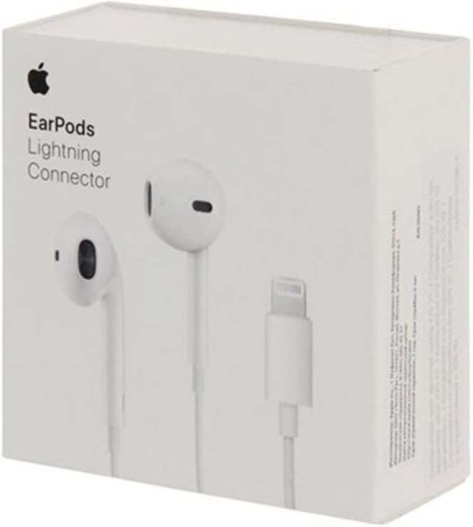 Apple EarPods Lightning Konnektörlü Kulaklık, iPhone 14-13 Pro ve Pro Max Uyumlu, Beyaz