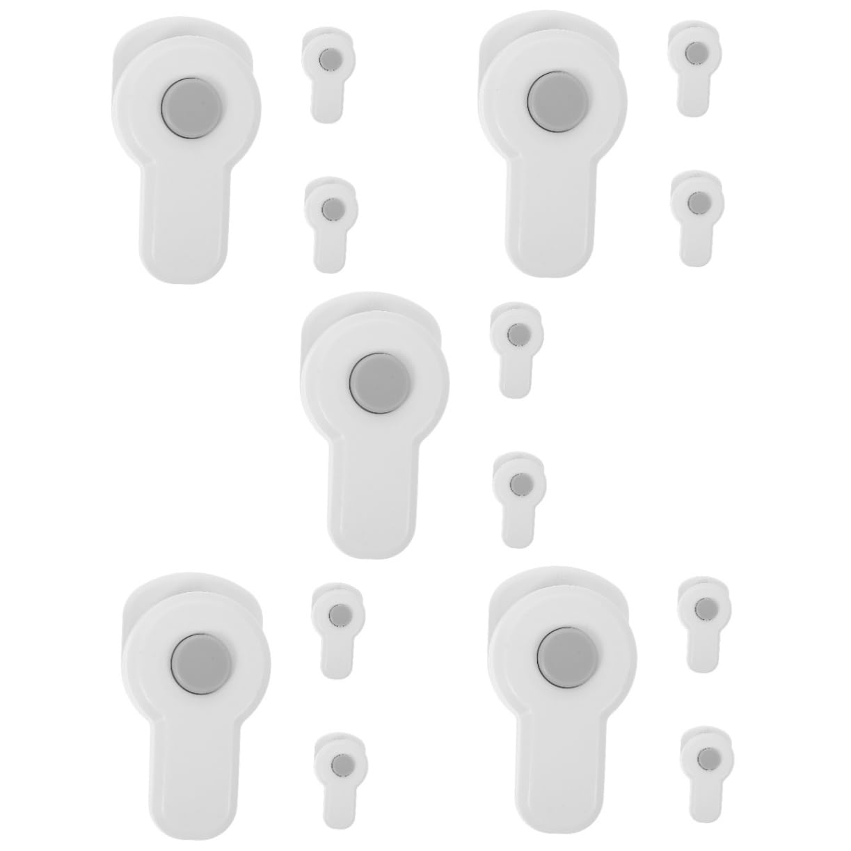VICASKY 15piezas Cerraduras De Seguridad Para Armarios y Bloqueo Infantil Para Cocinas y Muebles Para Proteger Accesos No Deseados