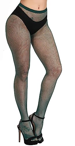 Image of CozyWow Fishnet Tights for Women, High Waist Footed Fishnet Stockings Soft and Stretchy, Womens Patterned Tights 10+ Colors