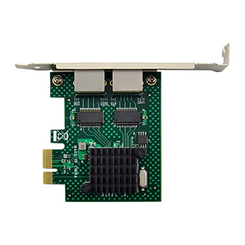 BCM5718 Gigabit Server Network Card PCI X1 Dual Port Network Adapter Card Compatible with PXE VLAN miniatura 2
