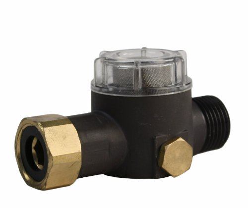 Erie Tools Aluminum Water Inlet Filter with Stainless...
