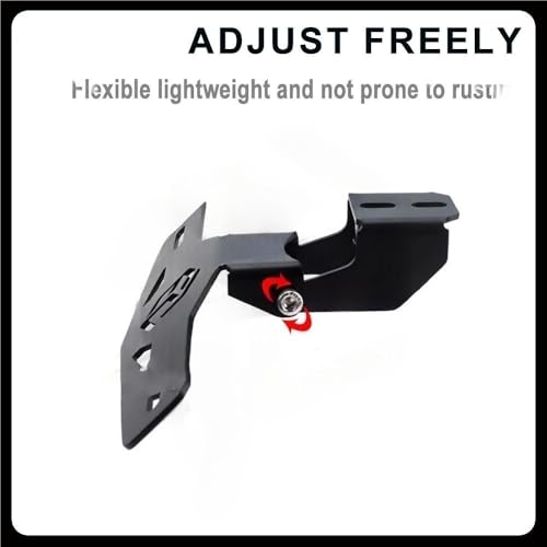 Support plaque immatriculation moto MMBCU 160 accessoire de remplacement arrière