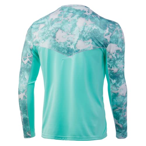 Image of HUK Men's Icon X Long Sleeve Shirt, Performance Fishing Shirt