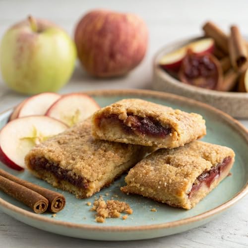 Image of Nature's Bakery Whole Wheat Fig Bars, Apple Cinnamon, Real Fruit, Vegan, Non-GMO, Snack Bar, 1 Box With 12 Twin Packs (12 Twin Packs)