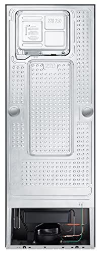 Image of Samsung 253L 3 Star Inverter Frost Free Double Door Refrigerator Appliance (RT28T3743S8 /HL, Silver, Elegant Inox, Convertible)