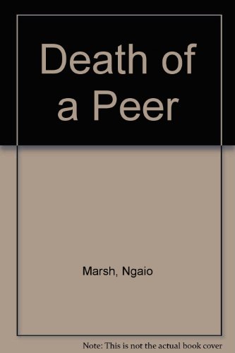 Death of a Peer B001LQ6Y9S Book Cover