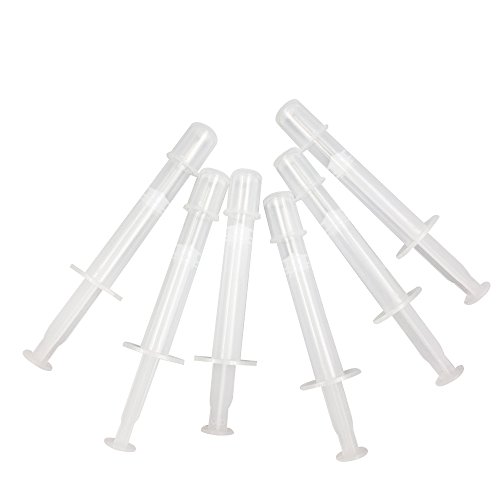 Disposable Vaginal Applicator Lubricant Injector Anal Syringe Lube Tube Aid Tools fits Vaginal Creams, Gels,liquids, Individually Wrapped (10 Pack) (Clear)
