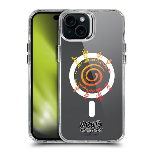 Coque Naruto iPhone 15 Plus MagSafe antichoc Sceau de Kurama