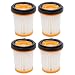 Produktbild ApplianPar Vakuumfilter für Shark ION W1 S87 schnurlose Handstaubsauger WV200, WV201, WV205, WV220 XHFWV200 4 Stück