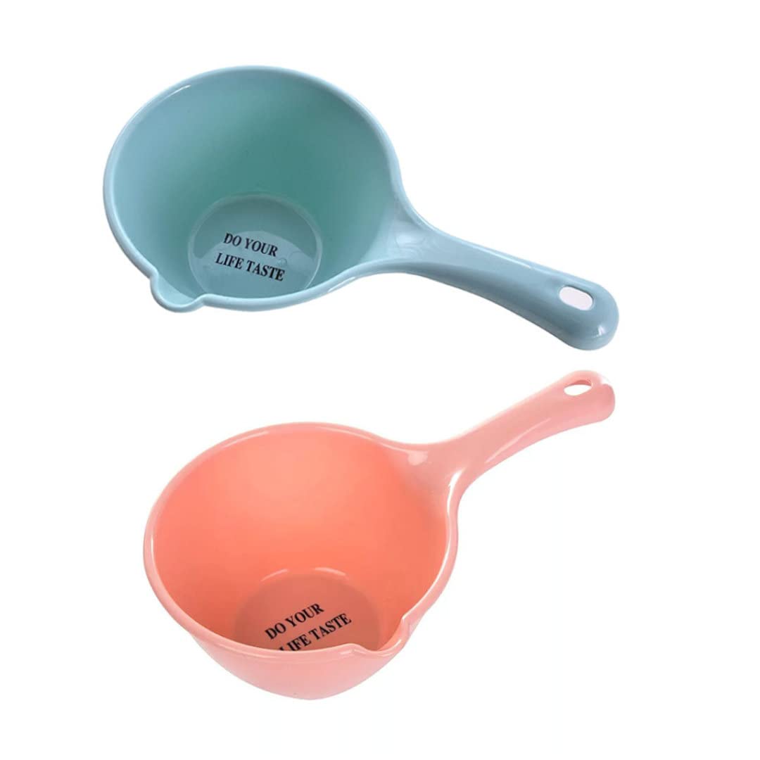 Luxshiny 2 Pcs Plastic Water Ladle Bath Ladle Dipper Shower - View #5