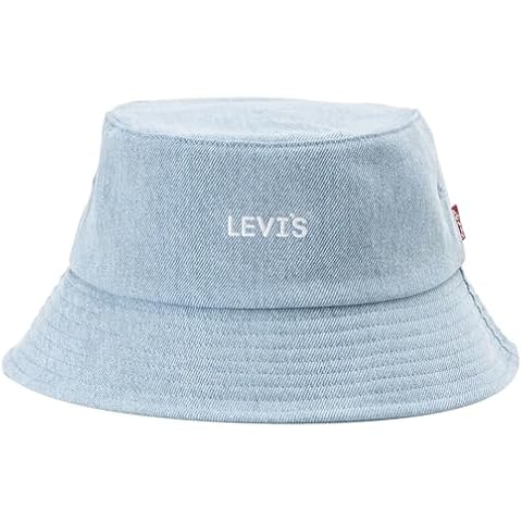 Levi's Women's Light Blue Bucket Hat Cover