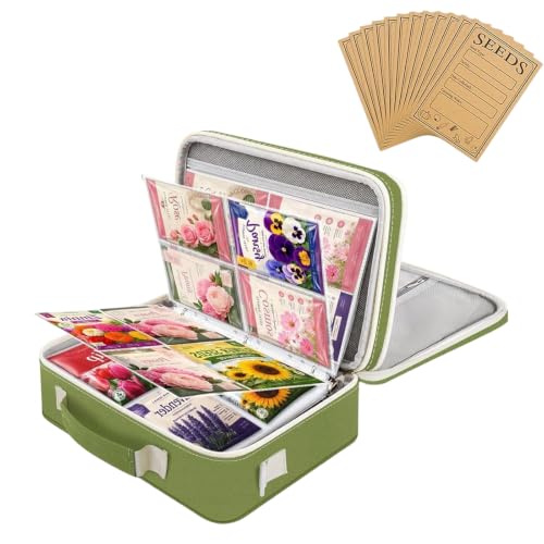 Libro de conservación de plantas impermeable con juego de sobres y 4 bolsillos de almacenamiento 2