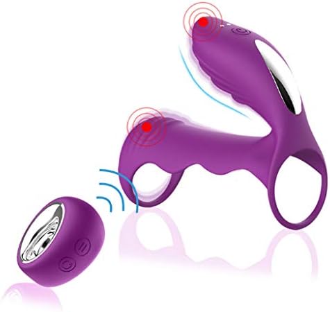 LBY LY Sunglasses Fun and Vibrant Physics 9-Frequency Vibrating Ring, Naturally Comfortable Hidden Electric Toy Fitness (Color : Purple)