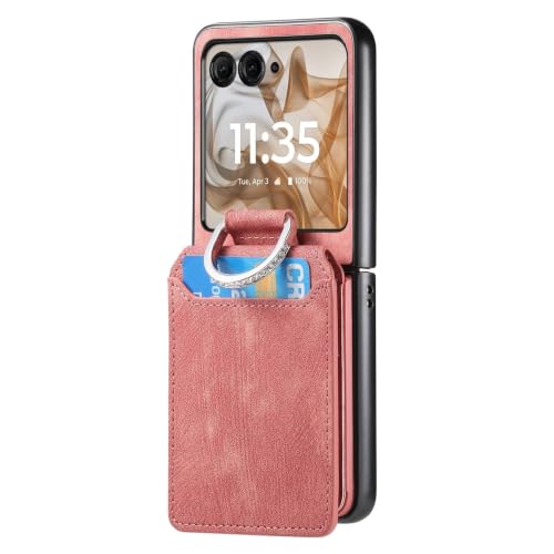 Coque Motorola Razr 70 antichute fine rose qui évite les glissements de main