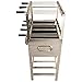 Bacana Grills All-in-One Brazilian BBQ Grill - 7 skewers - Churrasco - Multi Rotisserie - Stainless Steel - Portable Wood Fire & Charcoal Gaucho Churrasqueira Chicken Grill