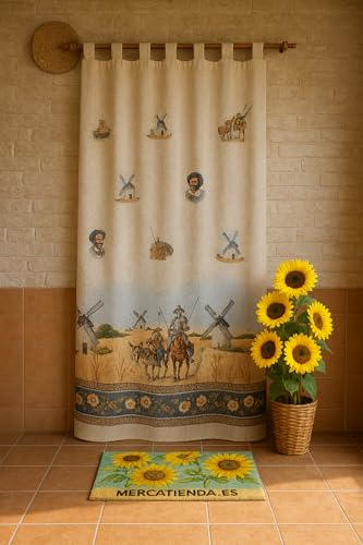 Mercatienda Cortinas de Calle quijotes alpujarras de travillas, para Interior y Exterior del Hogar.