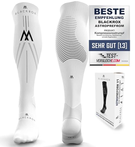 Chaussettes de course compression BLACKROX pour stimuler la circulation