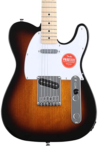 Fender Squier by Fender Affinity Telecaster Beginner Electric Guitar - Maple Fingerboard, 2-Color Sunburst