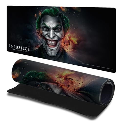 Tapis de souris de jeu glisse fluide grand format motif Joker