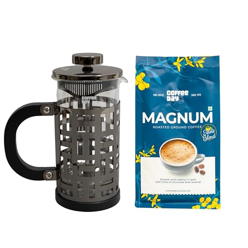 Image of Cafe Day with plunger (Coffee With Plunger, 80% Coffee & 20% Chicory - Magnum)