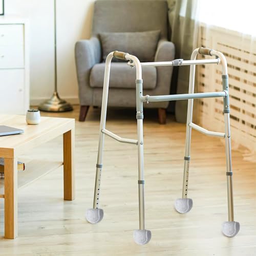 Precut Walker Tennis Balls Heavy Duty Tennis Balls for Walkers Pre Cut for Seniors Chairs for Furniture Legs and Floor Protection 4 Pcs