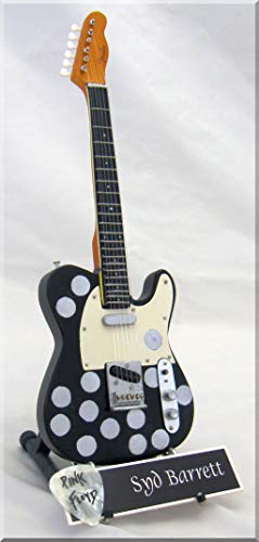 CARLOS SANTANA Guitarra miniatura con púa de guitarra PRS