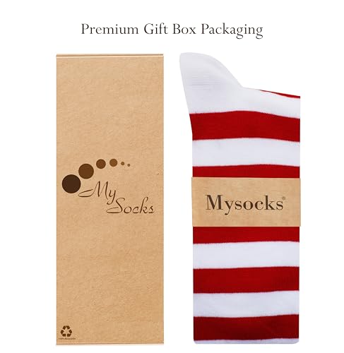 Image of Mysocks Unisex Knee High Stripe Socks